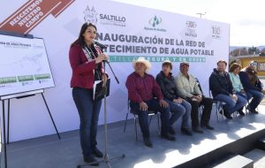 Lee más sobre el artículo Inicia Municipio de Saltillo red de abastecimiento de agua potable en el ejido Agua Nueva
