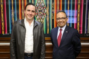 Lee más sobre el artículo Recibe Alcalde de Saltillo a Cónsul de México en Austin