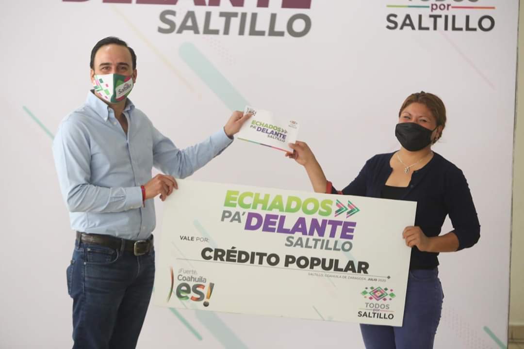 En este momento estás viendo Entrega Manolo “Créditos Populares” a micro comerciantes de Saltillo