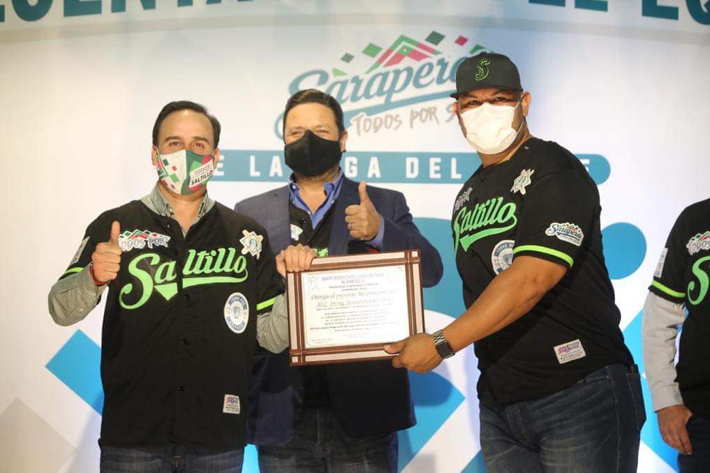 Presentan el equipo de béisbol Saraperos “Todos por Saltillo” | Municipio  de Saltillo